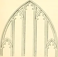 An illustration from An essay on the origin and development of window tracery in England; with nearly four hundred illustrations (1851)