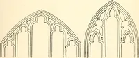 An illustration from An essay on the origin and development of window tracery in England; with nearly four hundred illustrations (1851)