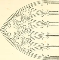 An illustration from An essay on the origin and development of window tracery in England; with nearly four hundred illustrations (1851)