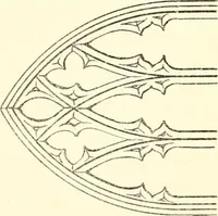 An illustration from An essay on the origin and development of window tracery in England; with nearly four hundred illustrations (1851)