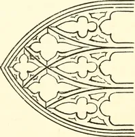 An illustration from An essay on the origin and development of window tracery in England; with nearly four hundred illustrations (1851)