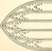 An illustration from An essay on the origin and development of window tracery in England; with nearly four hundred illustrations (1851)