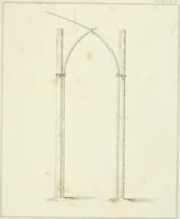 An illustration from Essay on the origin, history, and principles, of Gothic architecture (1813)