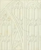 An illustration from Essay on the origin, history, and principles, of Gothic architecture (1813)