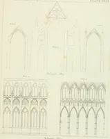 An illustration from Essay on the origin, history, and principles, of Gothic architecture (1813)