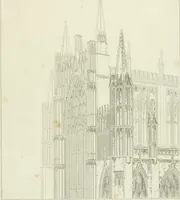 An illustration from Essay on the origin, history, and principles, of Gothic architecture (1813)