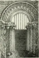 An illustration from An essay on the origin and progress of Gothic architecture, with reference to the ancient history and present state of the remains of such architecture in Ireland, to which was awarded the prize proposed by the Royal Irish Academy for the best essay on that subject (1829)