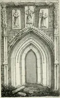 An illustration from An essay on the origin and progress of Gothic architecture, with reference to the ancient history and present state of the remains of such architecture in Ireland, to which was awarded the prize proposed by the Royal Irish Academy for the best essay on that subject (1829)
