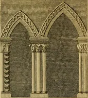 An illustration from Essays on Gothic architecture : (1800)