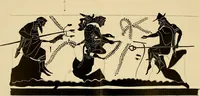 An illustration from Essays and studies presented to William Ridgeway : on his sixtieth birthday, 6 August, 1913 (1913)