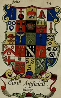 Picture 27 of 68 from An essay to heraldry in two parts. The first containing ... the body of heraldry: the second, honour civil and military; being a treatise of the nobility and gentry of England ... The whole illustrated with variety of ... sculptures .. (1684), leaf 118