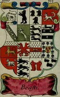 An illustration from An essay to heraldry in two parts. The first containing ... the body of heraldry: the second, honour civil and military; being a treatise of the nobility and gentry of England ... The whole illustrated with variety of ... sculptures .. (1684)