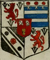 An illustration from An essay to heraldry in two parts. The first containing ... the body of heraldry: the second, honour civil and military; being a treatise of the nobility and gentry of England ... The whole illustrated with variety of ... sculptures .. (1684)