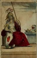 An illustration from An essay to heraldry in two parts. The first containing ... the body of heraldry: the second, honour civil and military; being a treatise of the nobility and gentry of England ... The whole illustrated with variety of ... sculptures .. (1684)