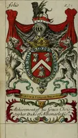 An illustration from An essay to heraldry in two parts. The first containing ... the body of heraldry: the second, honour civil and military; being a treatise of the nobility and gentry of England ... The whole illustrated with variety of ... sculptures .. (1684)