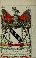 Picture 60 of 68 from An essay to heraldry in two parts. The first containing ... the body of heraldry: the second, honour civil and military; being a treatise of the nobility and gentry of England ... The whole illustrated with variety of ... sculptures .. (1684), leaf 327