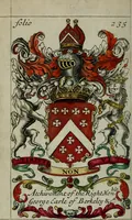 An illustration from An essay to heraldry in two parts. The first containing ... the body of heraldry: the second, honour civil and military; being a treatise of the nobility and gentry of England ... The whole illustrated with variety of ... sculptures .. (1684)