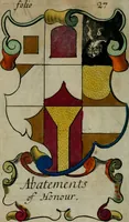 Picture 13 of 68 from An essay to heraldry in two parts. The first containing ... the body of heraldry: the second, honour civil and military; being a treatise of the nobility and gentry of England ... The whole illustrated with variety of ... sculptures .. (1684), leaf 43