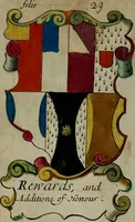 Picture 14 of 68 from An essay to heraldry in two parts. The first containing ... the body of heraldry: the second, honour civil and military; being a treatise of the nobility and gentry of England ... The whole illustrated with variety of ... sculptures .. (1684), leaf 47