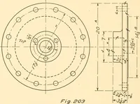 An illustration from Essentials of drafting; a text and problem book for apprentice, trade and evening technical schools (1918)