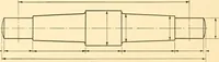 An illustration from Essentials of drafting; a text and problem book for apprentice, trade and evening technical schools (1918)