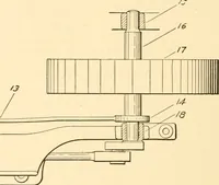 An illustration from Essentials of drafting; a text and problem book for apprentice, trade and evening technical schools (1918)