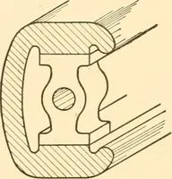 An illustration from Essentials of drafting; a text and problem book for apprentice, trade and evening technical schools (1918)