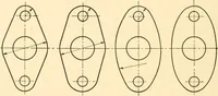 An illustration from Essentials of drafting; a text and problem book for apprentice, trade and evening technical schools (1918)