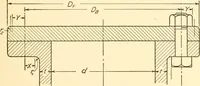 An illustration from Essentials of drafting; a text and problem book for apprentice, trade and evening technical schools (1918)