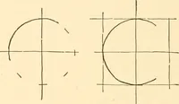 An illustration from Essentials of drafting; a text and problem book for apprentice, trade and evening technical schools (1918)