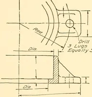 Picture 138 of 258 from Essentials of drafting; a text and problem book for apprentice, trade and evening technical schools (1918), leaf 120