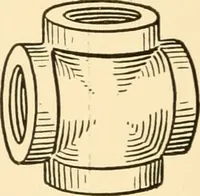 An illustration from Essentials of drafting; a text and problem book for apprentice, trade and evening technical schools (1918)
