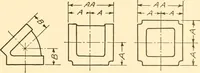 An illustration from Essentials of drafting; a text and problem book for apprentice, trade and evening technical schools (1918)