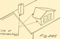 An illustration from Essentials of drafting; a text and problem book for apprentice, trade and evening technical schools (1918)