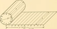 An illustration from Essentials of drafting; a text and problem book for apprentice, trade and evening technical schools (1918)