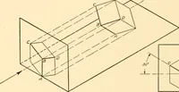 An illustration from Essentials of drafting; a text and problem book for apprentice, trade and evening technical schools (1918)