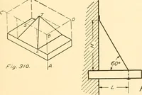 An illustration from Essentials of drafting; a text and problem book for apprentice, trade and evening technical schools (1918)
