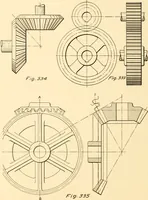 An illustration from Essentials of drafting; a text and problem book for apprentice, trade and evening technical schools (1918)