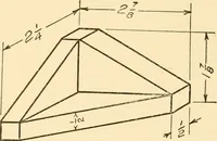 An illustration from Essentials of drafting; a text and problem book for apprentice, trade and evening technical schools (1918)