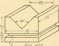 An illustration from Essentials of drafting; a text and problem book for apprentice, trade and evening technical schools (1918)