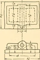An illustration from Essentials of drafting; a text and problem book for apprentice, trade and evening technical schools (1918)