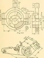 An illustration from Essentials of drafting; a text and problem book for apprentice, trade and evening technical schools (1918)