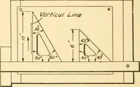 An illustration from Essentials of drafting; a text and problem book for apprentice, trade and evening technical schools (1918)