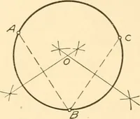 An illustration from Essentials of drafting; a text and problem book for apprentice, trade and evening technical schools (1918)