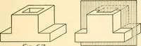 An illustration from Essentials of drafting; a text and problem book for apprentice, trade and evening technical schools (1918)
