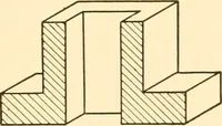 An illustration from Essentials of drafting; a text and problem book for apprentice, trade and evening technical schools (1918)
