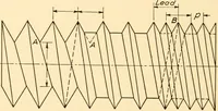 An illustration from Essentials of drafting; a text and problem book for apprentice, trade and evening technical schools (1918)