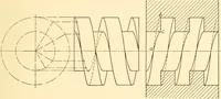 An illustration from Essentials of drafting; a text and problem book for apprentice, trade and evening technical schools (1918)