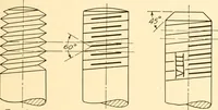 An illustration from Essentials of drafting; a text and problem book for apprentice, trade and evening technical schools (1918)