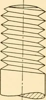 An illustration from Essentials of drafting; a text and problem book for apprentice, trade and evening technical schools (1918)